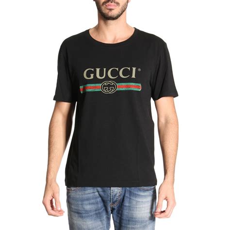 tee shirt gucci l& 39|Gucci t shirts for men.